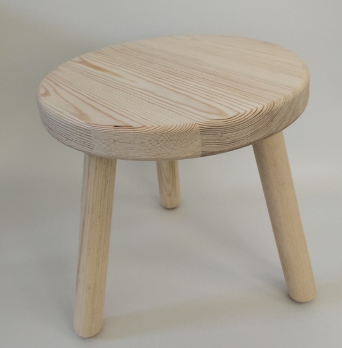 Wood Portable Stool Stepping Foot Stool For Kitchen Bathroom
